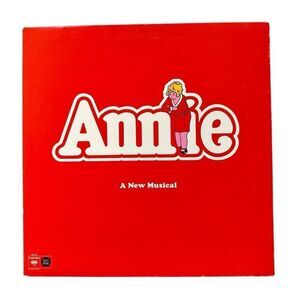 Annie: A New Musical Original Broadway Cast Vinyl LP (1977) – Used
